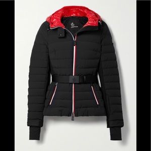 MONCLER GRENOBLE
Bruche belted quilted down jacket.